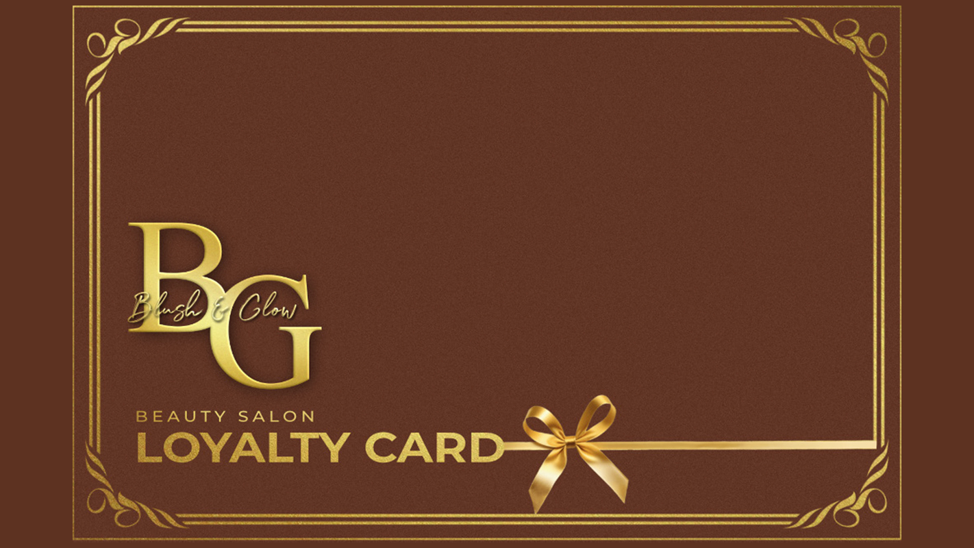 Loyalty Card Available